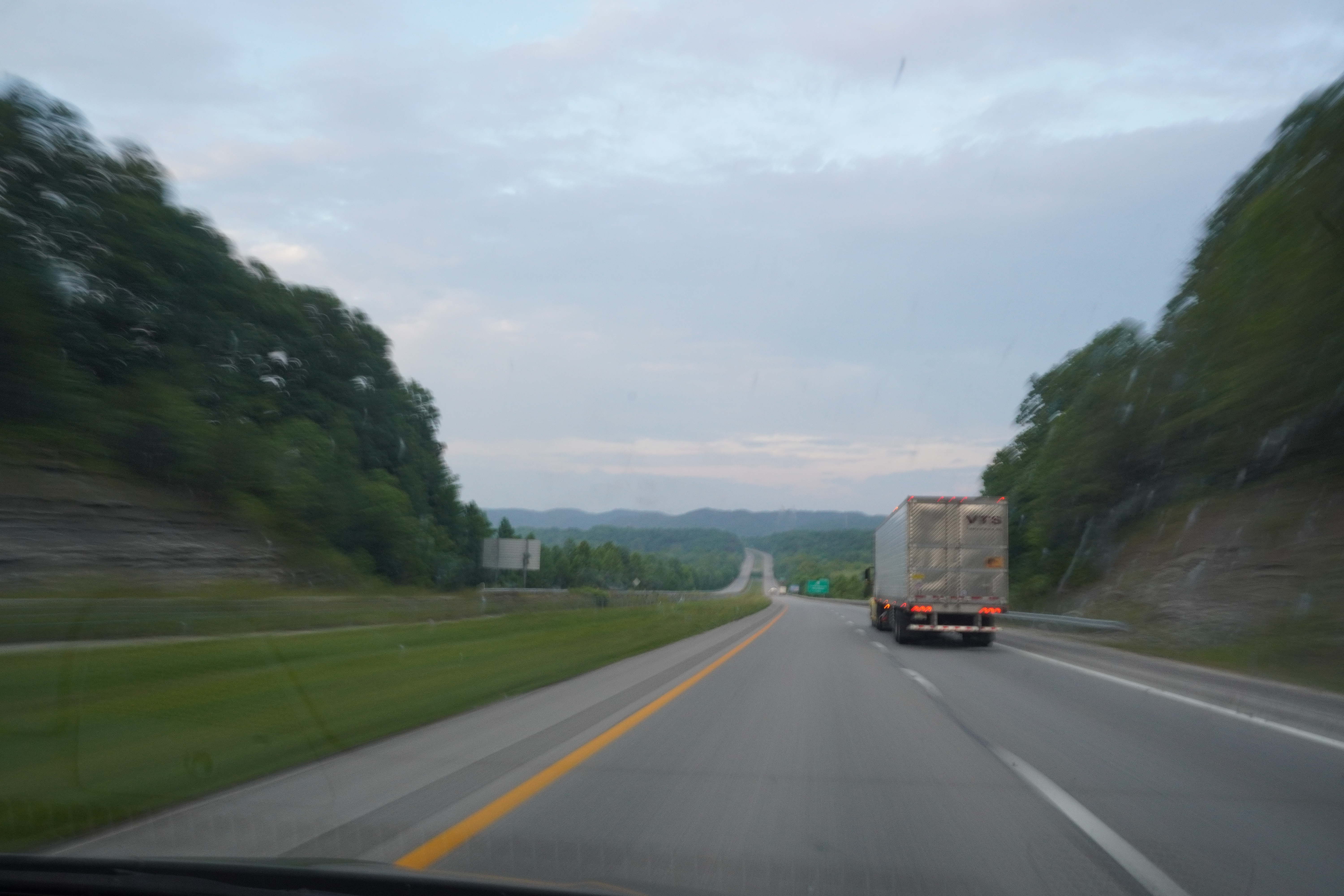 A road in eastern Kentucky.