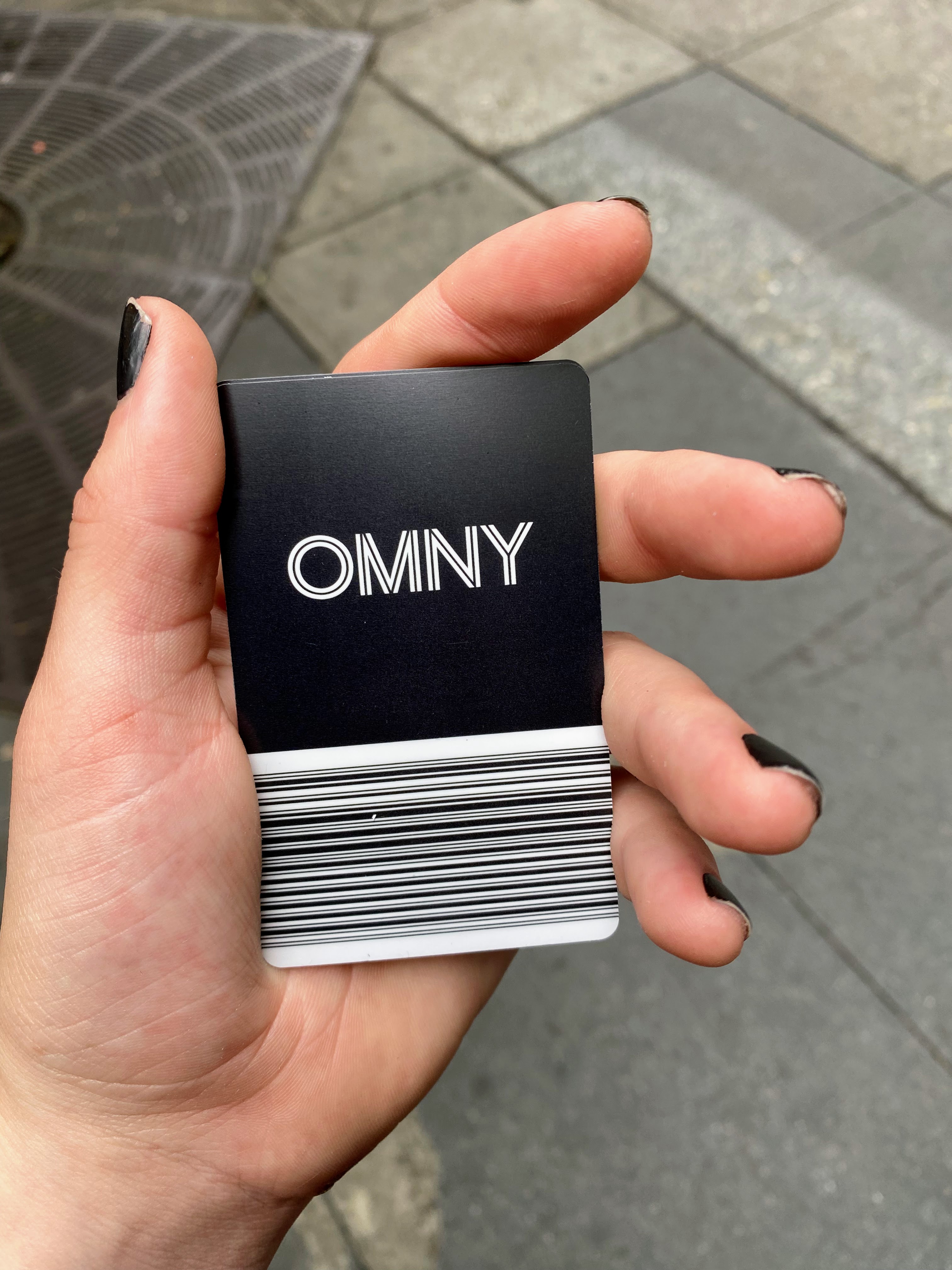 Emily's OMNY card.