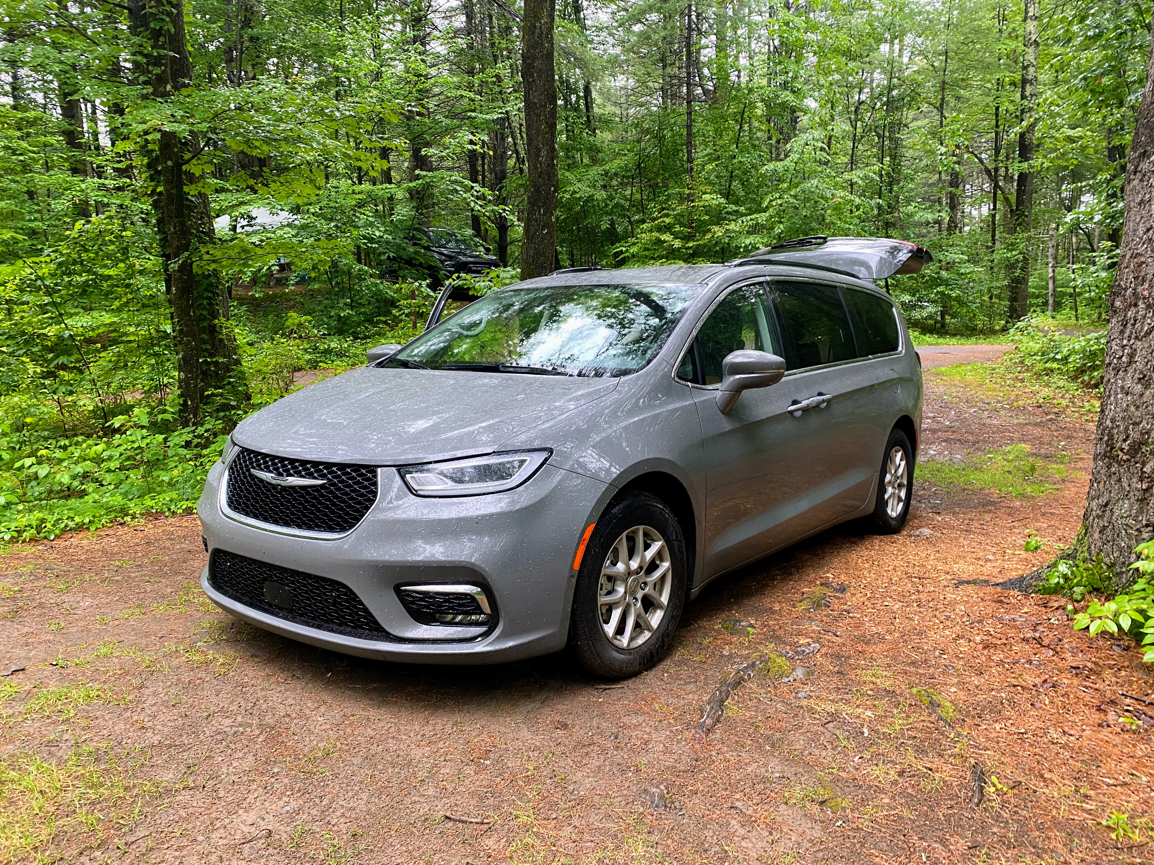 The MILFMobile in the woods.