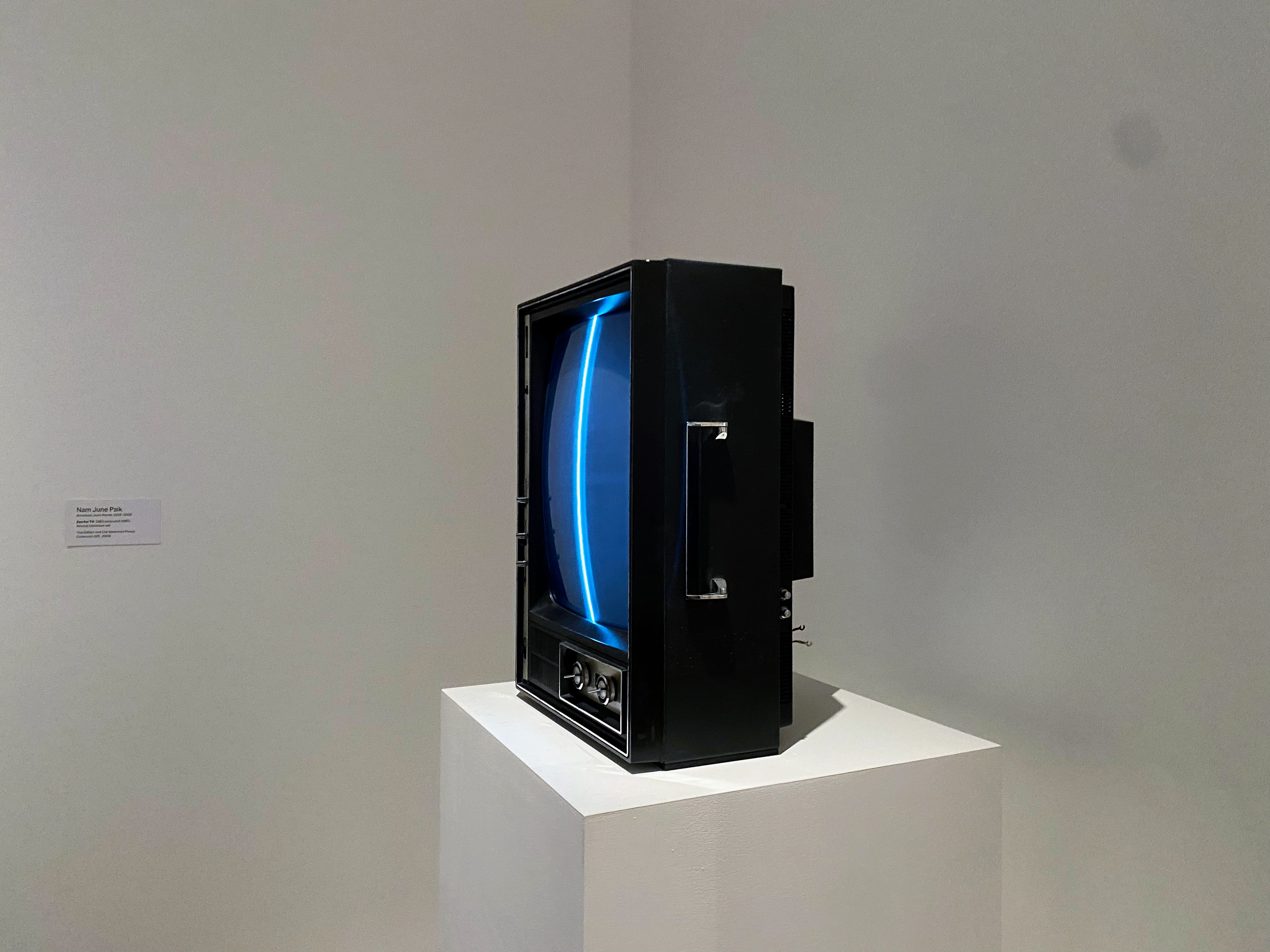 Zen for TV by Nam June Paik.